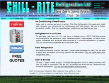 Tablet Screenshot of chillrite.net.nz